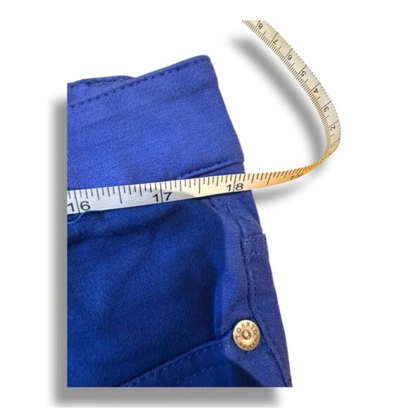 Women’s torrid 14 Electric Blue Mid Rise Ankle Crop Pant - Picture 5 of 7